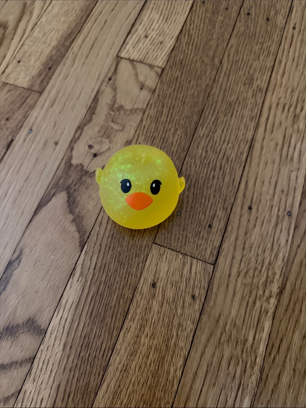 Yellow Chick squishy gel ball